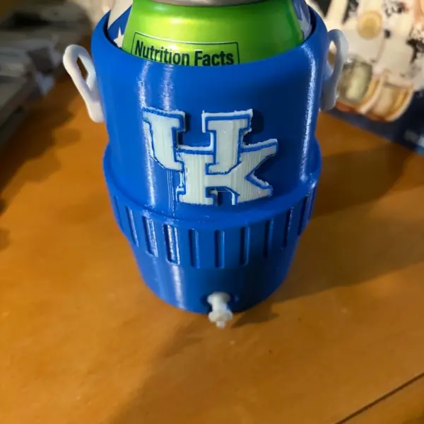 Kentucky Wildcats Fan Bundle – Keychain, Spinner Necklace, Earrings & Koozies