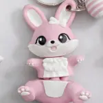 Flexi-Spring Easter Bunny – Articulated Fidget & Keychain
