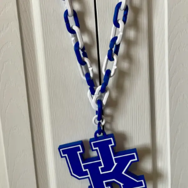 Kentucky Wildcats Fan Bundle – Keychain, Spinner Necklace, Earrings & Koozies