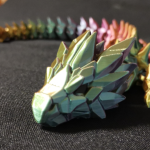 The Crystalline Serpent: Articulated Crystal Spine Dragon