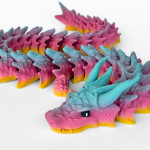 The Shadowcoil: Articulated Nocturnal Dragon