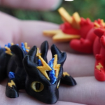 The Thundershard: Mini Articulated Storm Dragon
