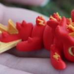 The Thundershard: Mini Articulated Storm Dragon