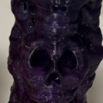 The Ossuary Vault: 3D-Printed Skulls Bic Lighter Sleeve