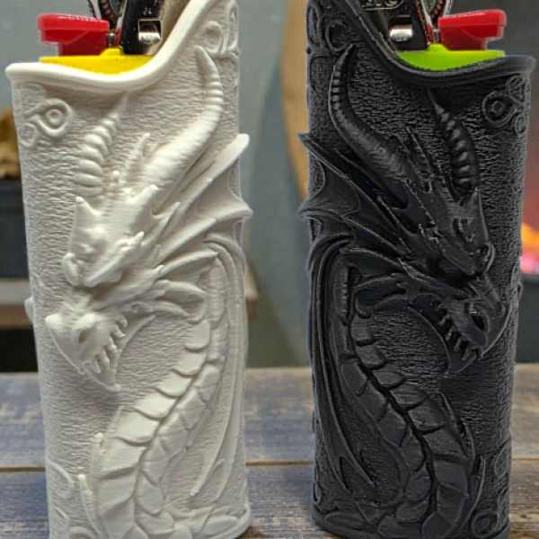 The Drake-Scale: Dragon Bic Lighter Sleeve