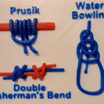 The Trailside : Backpack Rescue Knots Reference Card