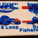 The Trailside : Backpack Rescue Knots Reference Card